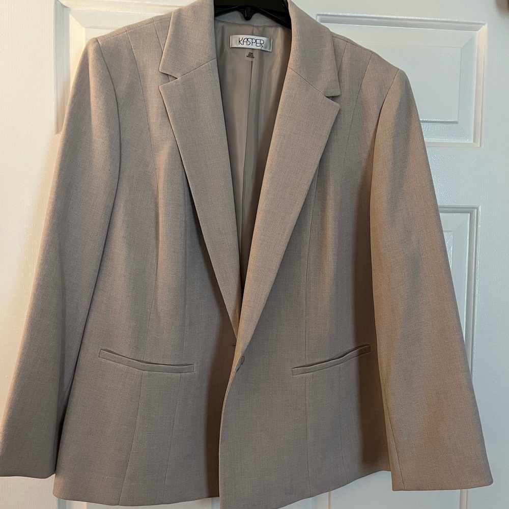 Kasper Light Tan Blazer